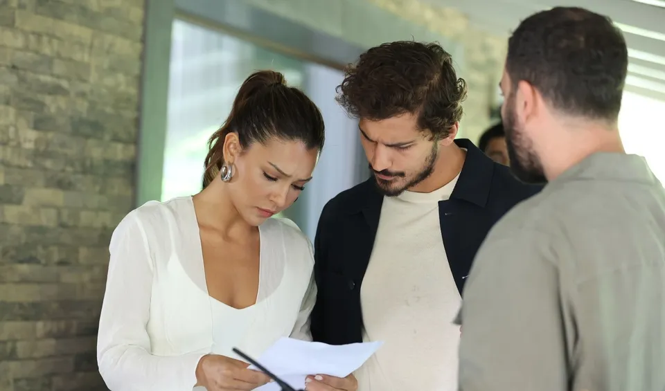 Kamera arkasında neşeli anlar
