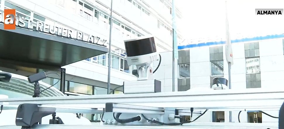 Sensörlü, otonom araç