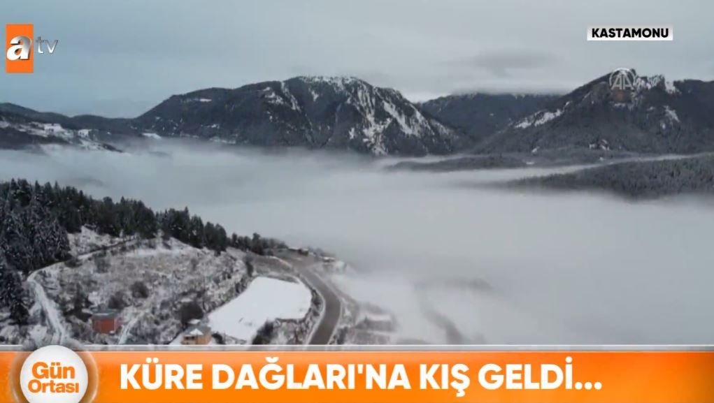 Küre Dağları’ndan muhteşem görüntüler