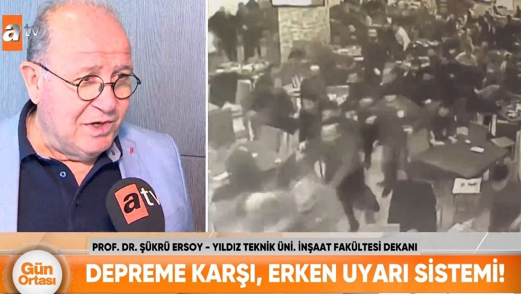 Depreme karşı erken uyarı sistemi