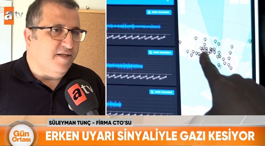 Depreme karşı erken uyarı sistemi