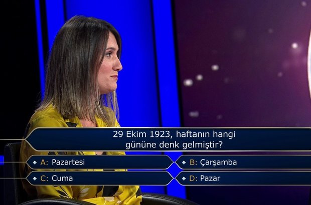 29 ekim 1923 haftanin hangi gunune