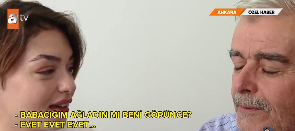 Rabia Birsen Göğercin'in babası atv Haber’de