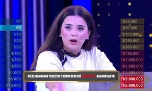 Bilge bankanın teklifine yokum deseydi 5 Milyon kazanacaktı...