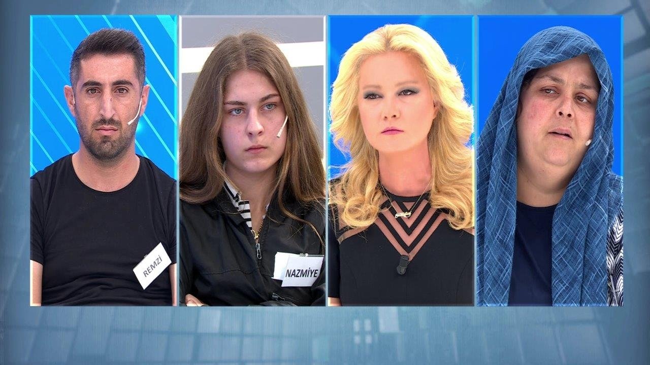 Nazmiye ablasının cenazesinden kaçtı!