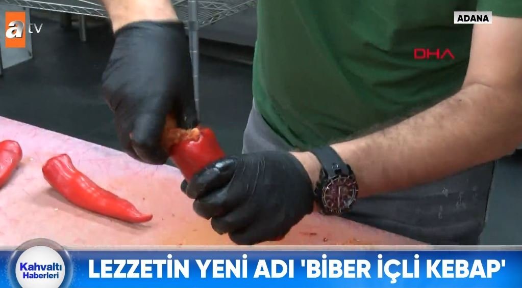 Lezzetin yeni adı ‘Biber içli kebap’