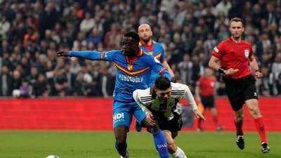 Göztepe çeyrek finalde Beşiktaş'ı devirdi