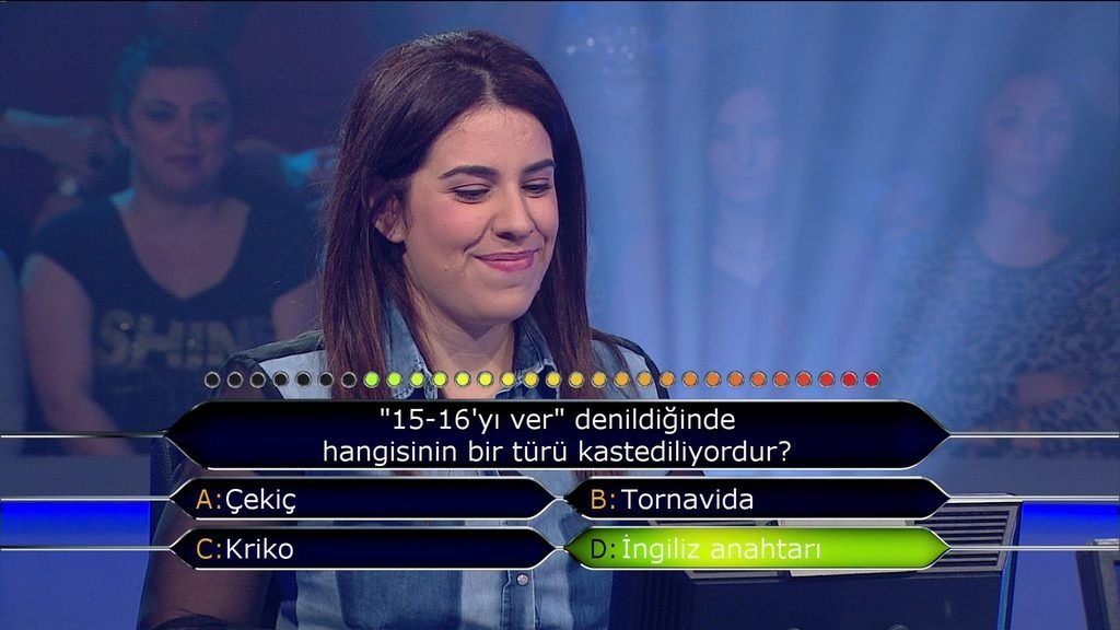 15 soruda milyoner