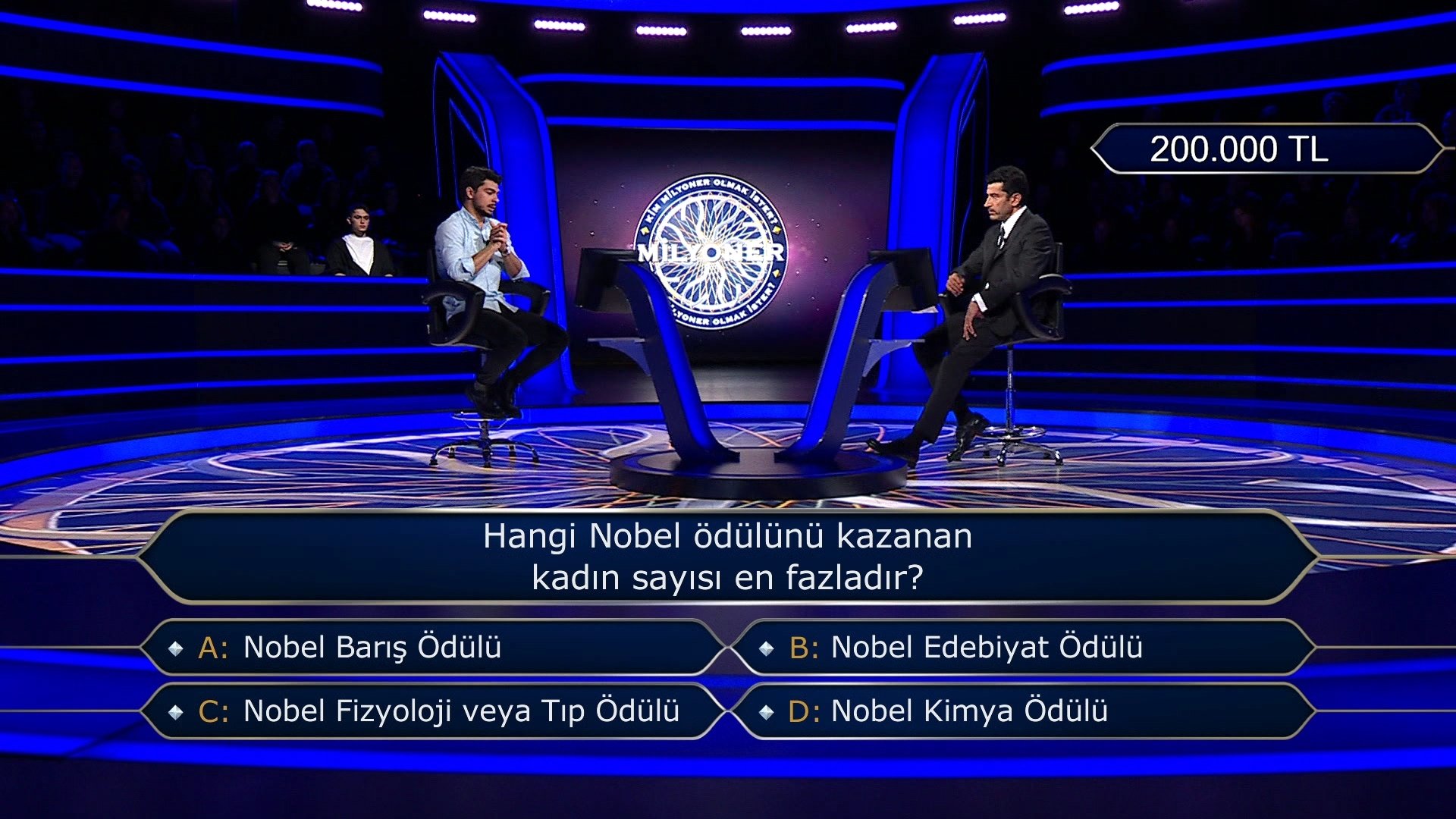 Milyoner'de son zamanlara damga vuran sorular!