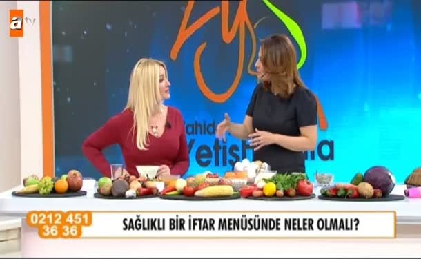 Sağlıklı iftar menüsü nasıl olmalı?