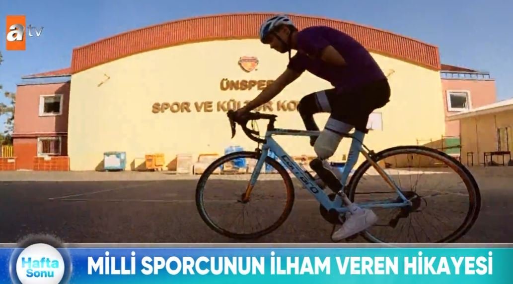 Milli sporcunun ilham veren hikayesi