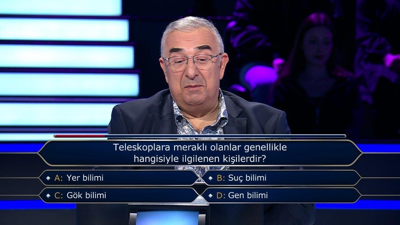 Milyoner son bölüm soruları... 