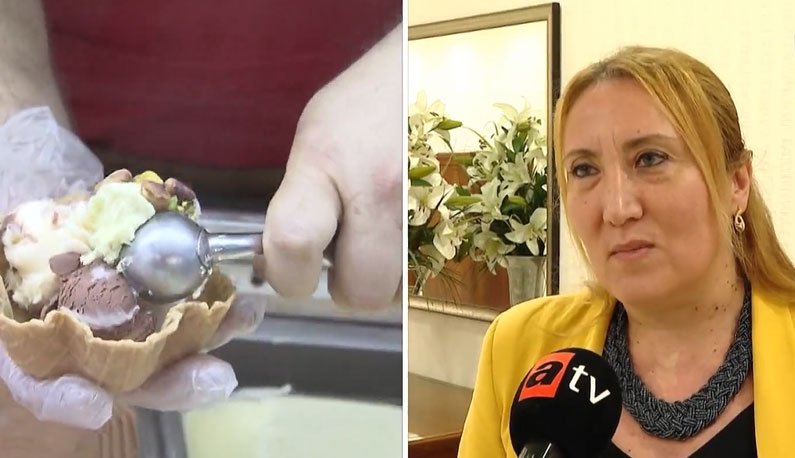 Renkli dondurmada gizli tehlike