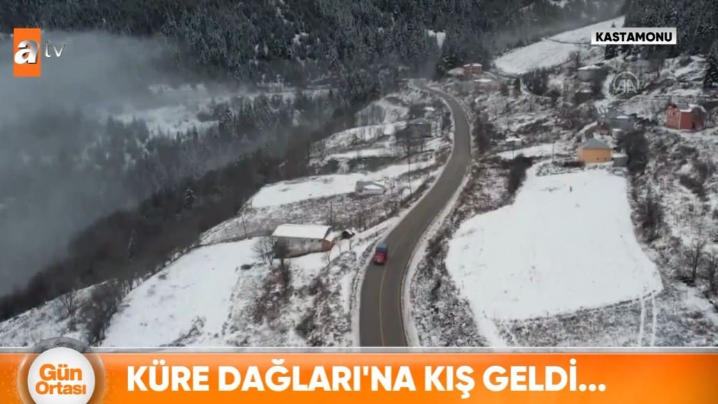 Küre Dağları’ndan muhteşem görüntüler