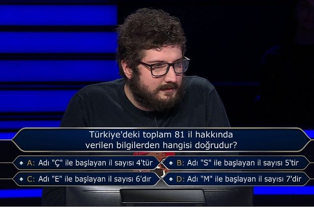 Türkiye'deki toplam 81 il hakkında verilen bilgilerden hangisi doğrudur?