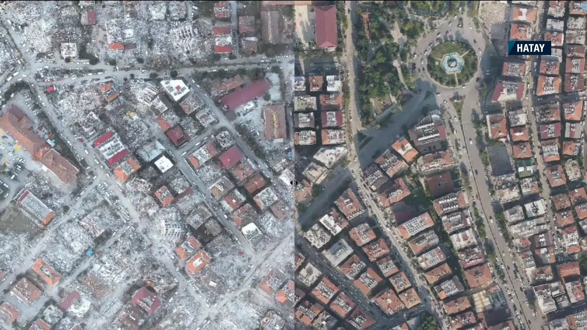 Hatay'da büyük yıkım