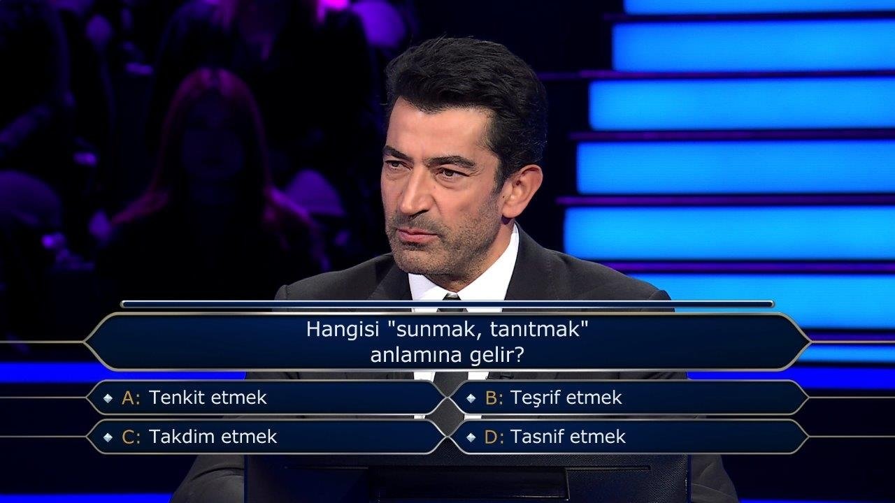 Milyoner son bölüm soruları... 