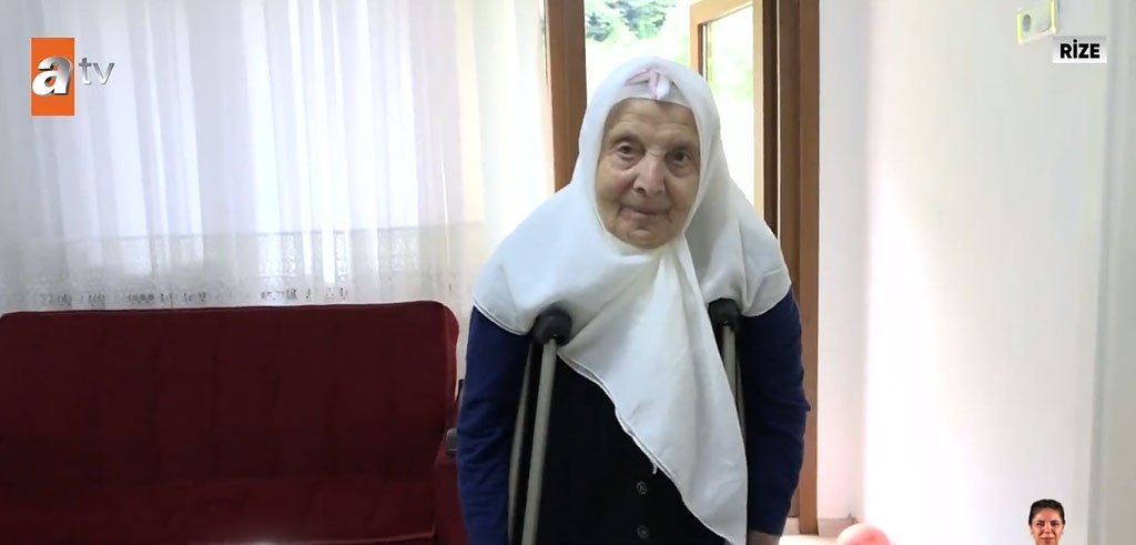112 yaşındaki Fadime Nine mucizesi