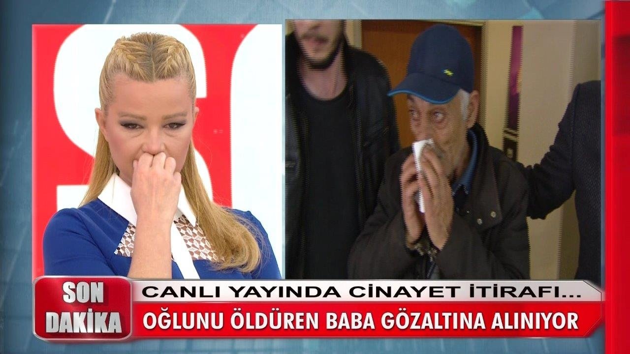 Cinayeti canlı yayında itiraf etmişti!