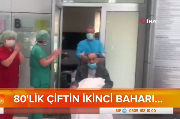 Kimi 95 kimi 80 yaşında koronayı yendi!