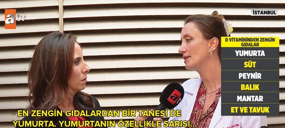 D vitamini hangi gıdalarda var?