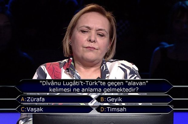 "Dîvânu Lugâti't-Türk"te geçen "alavan" kelimesi ne anlama gelmektedir?