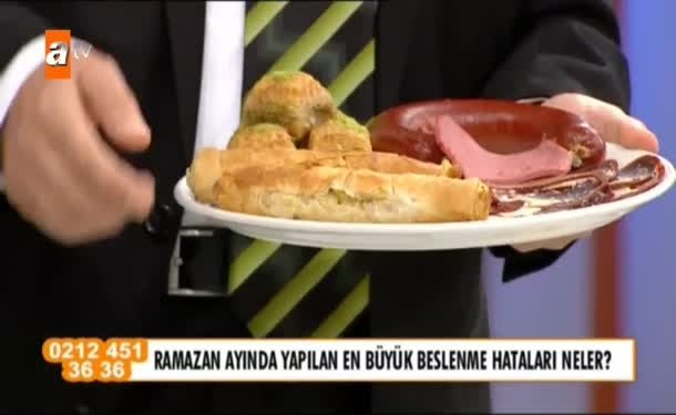 Ramazanda nasıl beslenmeliyiz?