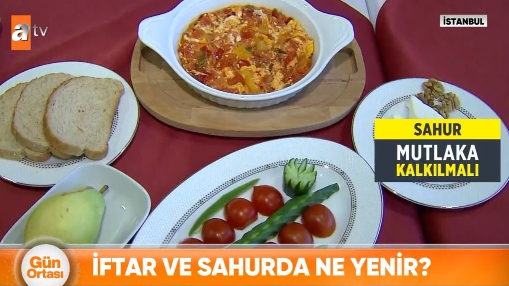 Ramazan’da doğru beslenme yöntemleri